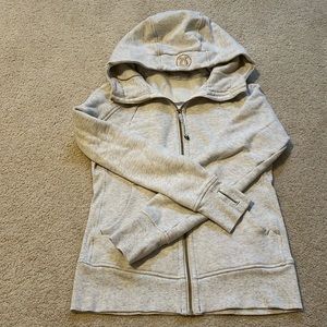lululemon athletica Gray Hoodie Jacket